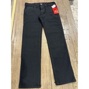 True Religion Jeans Boys sz. 16 Black,Geno Slim Straight, Superfly Wash, NWT
